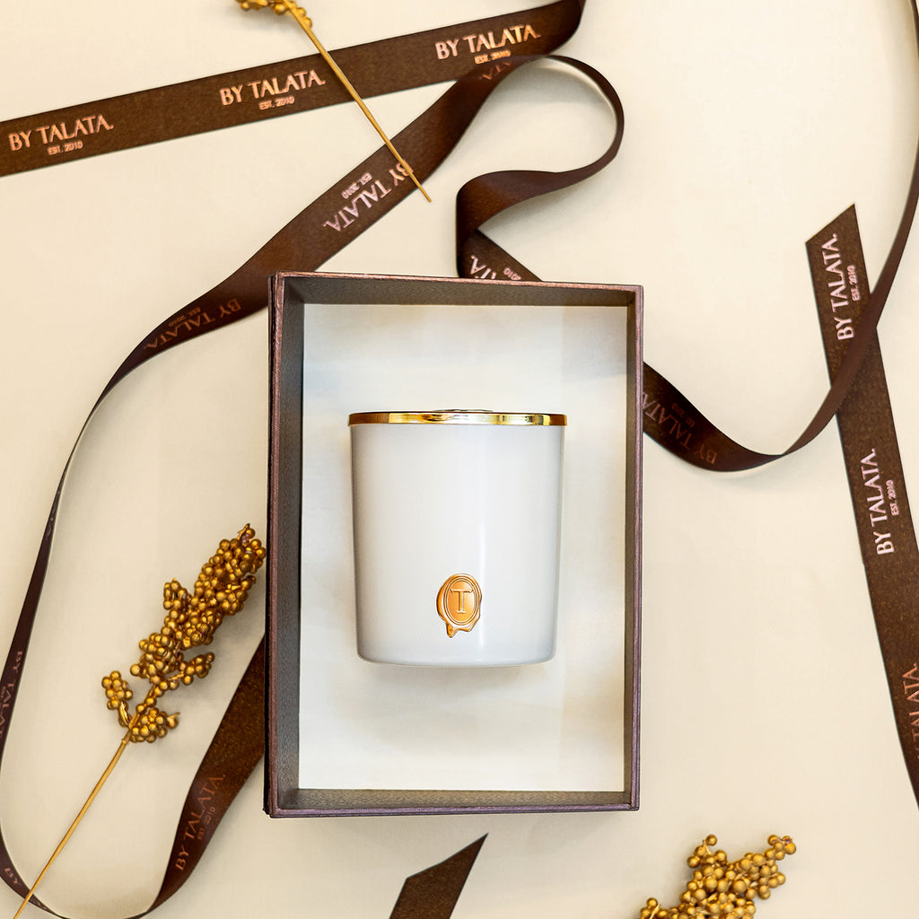 AfricaInspired Luxury Signature Scented Candle Gift 12oz Ambiance