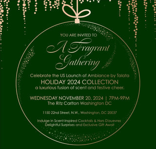 INVITATION - A FRAGRANT GATHERING BY TALATA - Washington DC